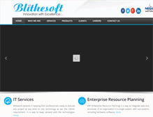 Tablet Screenshot of blithesoft.com